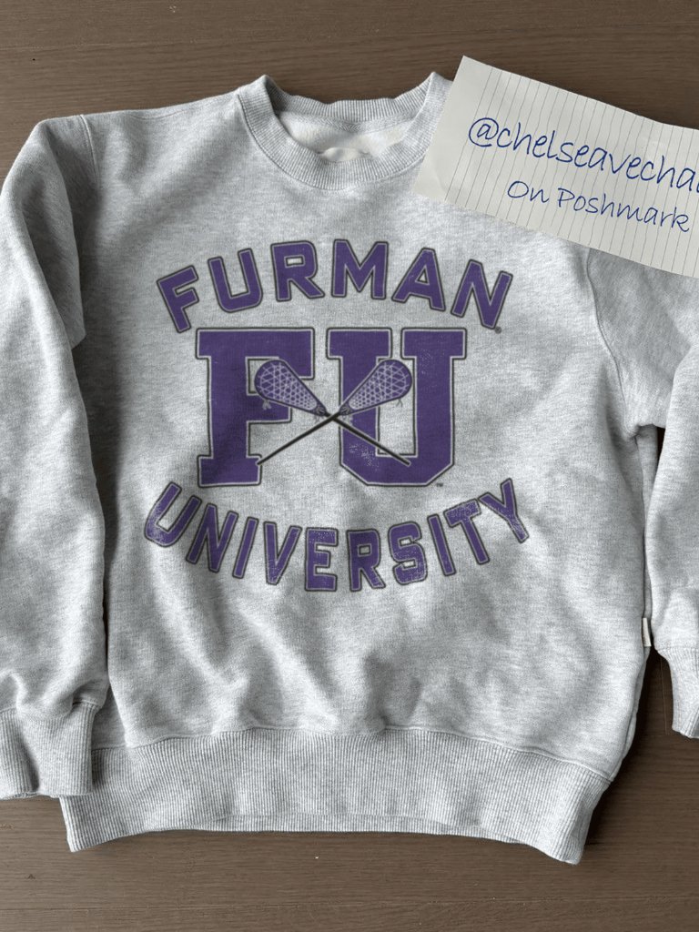 Vintage Furman University Fu Sweatshirt, Liberal Arts University Men Women Shirt